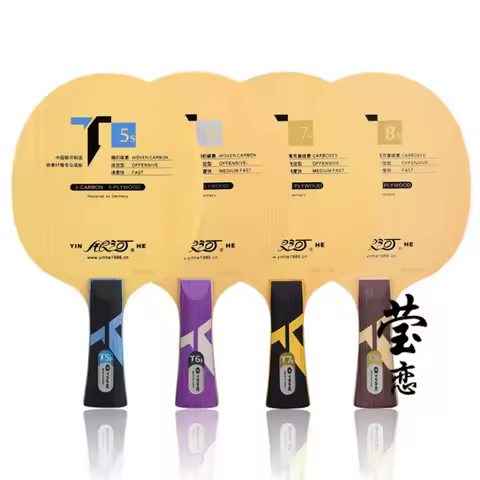 Yinhe table tennis carbon blade, fast attack with loop, ping pong game, T5s, t6s, t7s, t8s