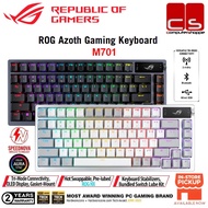 ASUS M701 ROG Azoth 75% Wireless DIY Custom Gaming Keyboard,OLED display,Hot-Swappable Pre-lubed Key