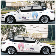 CANJING | สติ๊กเกอร์カスタムAnimeสำหรับTesla Model Y Polestar 001