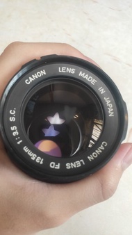 Canon FD 135mm f/3.5 S.C. Lens Made in Japan 菲林相機