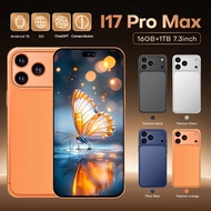 Global version i17 Pro Max Android 15 intelligent system 5G dual card 8000mAh battery 16GB+1TB