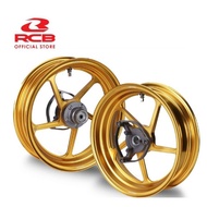 RCB RACING BOY YAMAHA XMAX 250 / XMAX 300 CNC FORGED FG506 RIM FRONT 350X15 REAR 400X14