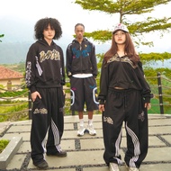 WP COMPANY Hoodie Double Zipper One Set Jungle Black Boxy WRPLNCO / WP COMPANY