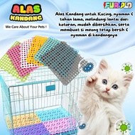 Cat Dog Rabbit Cage Mat Footrest Foot Rest Rubber Carpet Rabbit Mat Rabbit Footrest Mat Cat Dog FURP