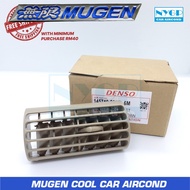 MUGEN COOL TOYOTA UNSER DENSO JAPAN AIRCOND OUTLET LOUVER REAR SIDE (BROWN/GREY)