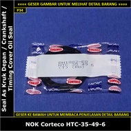 Front Crankshaft Seal TOYOTA Avanza 1500 cc VVTi 2006-2011 NOK Corteco HTC-35-49-6 Crankshaft Timing