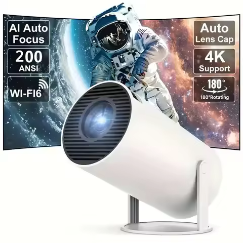 Projector m5 Pro Wifi6 45ANSI Allwinner H713 BT5.0 360P 480*360P Please read it clearly before placi