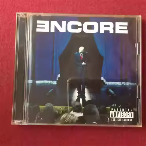 CD Eminem Encore Fusion of Hardcore Rap, Narrative Lyrics and Pop Arranger 2004, Japan Limited Editi