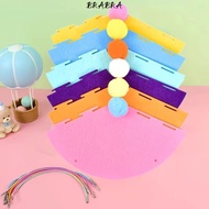 BRABRA Cone Hats, Lightweight 6pcs Set Mini Party Hats,  Colorful Party Hats Christmas Party