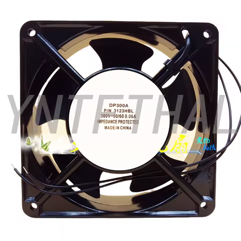 DP300A P/N 3123HBL/HSL 380V 0.06A 12CM 12038 Axial Flow Fan