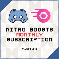 Discord Nitro Boosts Monthly subscriptions via gift link