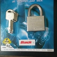 Buick Pad Lock 40mm stainless steel ( stock clearance)