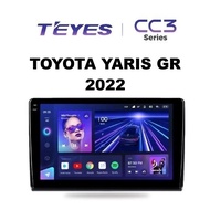TEYES CC3 Series Toyota Yaris GR 2022 Android Car Player 10"