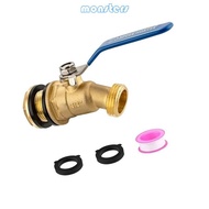 Mon 3 4inch GHT Outlet x NPT Inlet  Valves Garden Hose Adapter Water  Fitting