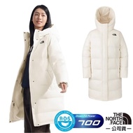 [The North Face The Face] Women's Windproof Water-Repellent Warm Down Hooded Long Coat WINDWALL 81SA