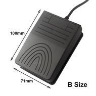 USB Foot Pedal Control Switch PC Game Pad USB Pre-Program Keyboard Mouse Adapter for Computer Multim