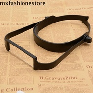 MXFASHIONE Elderly Person Handsfree Magnifier, Lightweight Black Headband Magnifier, Creative Precis