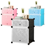 🇲🇾 2 kiub kabinet 2 cube cabinet storage beside table DIY