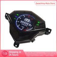 Gazechimp Motorcycle Digital Tachometer Dashboard Waterproof Sturdy Easily Install Turn Signal Light