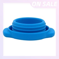 New✣♈△5PCS 5 Gallon Water Jug Caps, Water Bottle Caps Reusable, Silicone No Spill Top Lid, Fits 55Mm