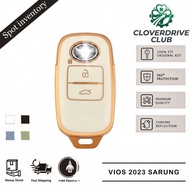 Toyota Vios 2023 Key cover Keyless Remote Sarung Kunci Kereta Vios 2024 TPU Accessories