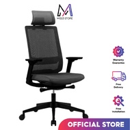 🇸🇬🔥Premium Ergonomic Office Chair Lumbar Support With Korean Mesh - Free Delivery and Installation