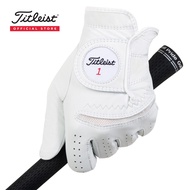 Titleist Perma Soft Mens Golf Gloves ถุงมือกอล์ฟ - Pearl