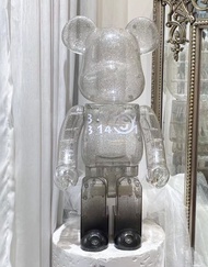 Bearbrick 1000 Cooper Bear Violent Bear Building Blocks Plating Transparent Variety Collection Home 