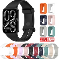 Silicone Watch & Case for Xiaomi Miband 9 Pro Smart Watch Strap Watchband for Mi 9Pro Sport Bracelet