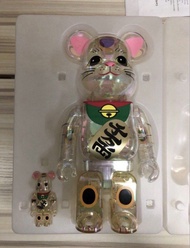 (有貨唔使再問，文盲唔覆) Medicom Bearbrick Be@rbrick 100% 400% 招財貓 1000% 炫彩 牛奶妹 Eva Bape 小判 達摩 開運 金運 200% 夜光 毛毛