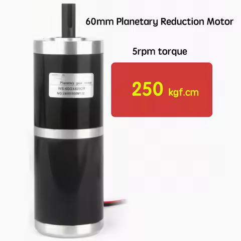 60GX6092R 80W DC Planetary Geared Motor 24V Miniature Forward and Reverse Speed Regulating Small Mot
