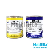 SMOOTH-ON EA-40 Clear Epoxy Adhesive 0.94kg : Part A + Part B