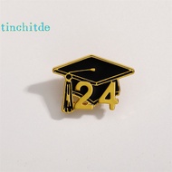 [TinchitdeS] 2024 Graduation Cap Lapel Pin Souvenir Emblem Badge, Graduation Gifts [NEW]