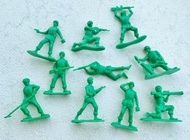 Disney Toy Story 一比一 兵桶軍人 Thinkway 正版Green Army Bucket O Soldiers 電影原著 PIXAR 10 兄弟 