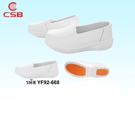 🍀รองเท้าพยาบาล CSB รุ่น YF92-668 🍀     #รองเท้าสีขาว #รองเท้าพยาบาลพื้นหนา สีขาวด้านล่างนุ่ม มีพื้นกันลื่น