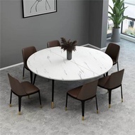 Rustic Solid Wood Folding round Table Top Legless Glossy New Chinese European Garden Table Surface C