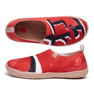 UIN Toledo I รองเท้าส้นเตี้ยผู้หญิงรองเท้าแตะรองเท้าเดินทางศิลปะรองเท้าหนัง-The Working Class