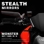 Stealth Mirrors for DUCATI Monster 937 Monster1200 Accessories Monster1200R Monster1200S Monster 120