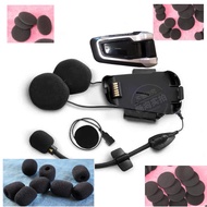 Motorcycle Helmet Bluetooth Sponge Cover Suitable for VIMOTO V1098a Helmet Horn Sponge Cover Earphon