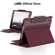 UAG iPad 10.2-inch (2021 / 2020 / 2019) Case [U] Lucent Lightweight Slim Shockproof Protective Cover with Pencil Holder