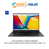 ASUS VIVOBOOK 16 X1605VA-MB984WS NOTEBOOK (โน๊ตบุ๊ค) INTEL CORE i9-13900H /RAM16GB /SSD512GB /16" WUXGA / WIN11 + OF