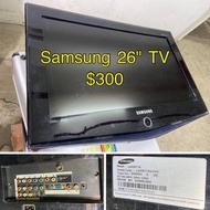 大量家品出售中！Samsung 26" 電視屏幕 螢幕 TV #LA26R71B