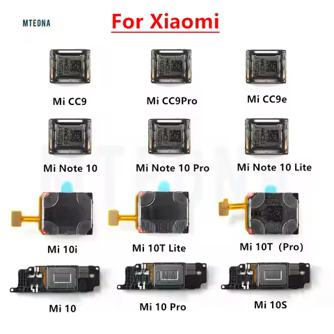 For Xiaomi Mi Note 10 MI 10i 10S 10T CC9e CC9 Pro Lite Earpiece Earphone Top Ear Speaker Sound Flex 