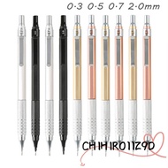 CHIHIRO11Z9D Automatic Pencil, Metal 0.3/0.5/0.7/0.9/2.0mm Mechanical Pencil, Professional Stationer