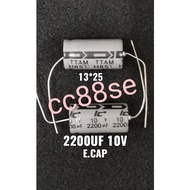 2200UF 10V ELECTROLYTIC CAPACITOR 13*25 IC