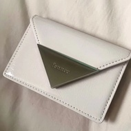 Korean Niche fennec Patent Leather Classic Triangle Card Portable Card Holder Coin Purse Multicolor 