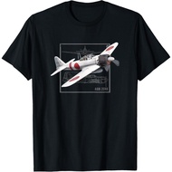 A6M Zero Fighter Japan WW2 Fighter Plane T-Shirt for Kids