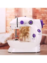 1入組家用小型迷你縫紉機,全自動多功能厚度適中微型桌上電動縫紉機,適用於初學者