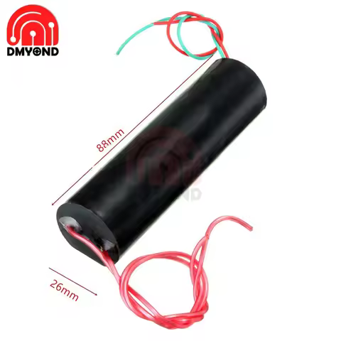1000KV High Voltage Generator DC 800KV-1000KV 88x26mm High Voltage Inverter Ignition Coil Pulse Powe