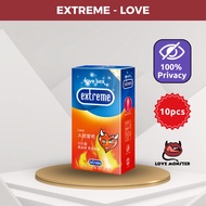 Love Monster - Extreme Love Condom 10 Pieces in One Box Kondom Lelaki Tahan Lama Pancut